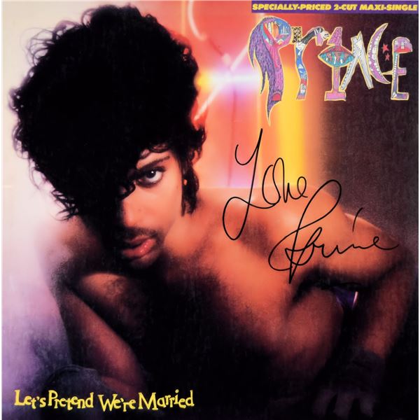 Prince signed Let’s Pretend We’re Married album