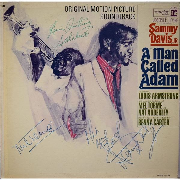 A Man Called Adam signed Soundtrack album