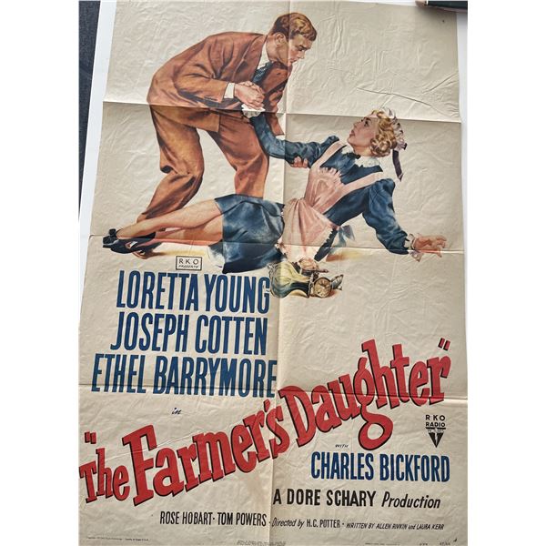 The Farmer's Daughter 1964 vintage movie poster
