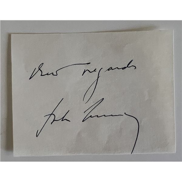 John F. Kennedy original signature