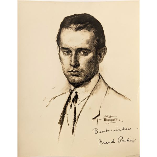 Frank Parker signed photo