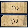 Image 2 : CANADA 1835. A Pair of New Brunswick Merchant Script Cancelled
