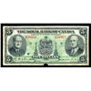 Image 1 : ROYAL BANK of CANADA $5.00 1943 Banknote Very Good