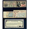 Image 1 : USA 1874-1951. A Lot of 5 Financial Instruments, Very Good-Extra Fine