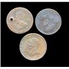 Image 2 : CANADA TOKENS 1812-1815. A Trio of Wellington Half-pennies, Very Good-Very Fine+