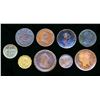 Image 2 : GREAT BRITAIN 1773-2005. A Mixed Lot of 9 Coins & Tokens, Almost Good-Extra Fine