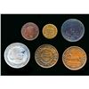Image 2 : USA 1835-1892. A Lot of 6 Tokens & Commemorative Coin, Very Good-Extra Fine
