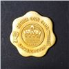 Image 1 : CANADA 1959 RCNA CNA-6B Regina Gold Filled Medal FDC