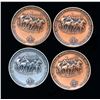 Image 2 : CANADA 1975 RCNA CNA-22 Calgary. A Lot of 4 Medals FDC