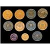 Image 1 : CANADA NEWFOUNDLAND 1 Cent 1865-1942. A Group of 11 Cents VG-VF