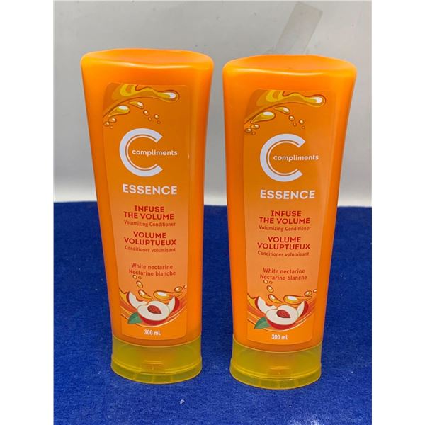Compliments Volumizing Conditioner- White Nectarine (2 x 300ml)