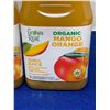 Image 2 : Grown Right Organic Mango Orange Juice (2 x 1.89L)