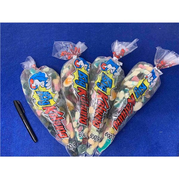 Big Kahuna Gummy Candy Cones (4 x 600g)