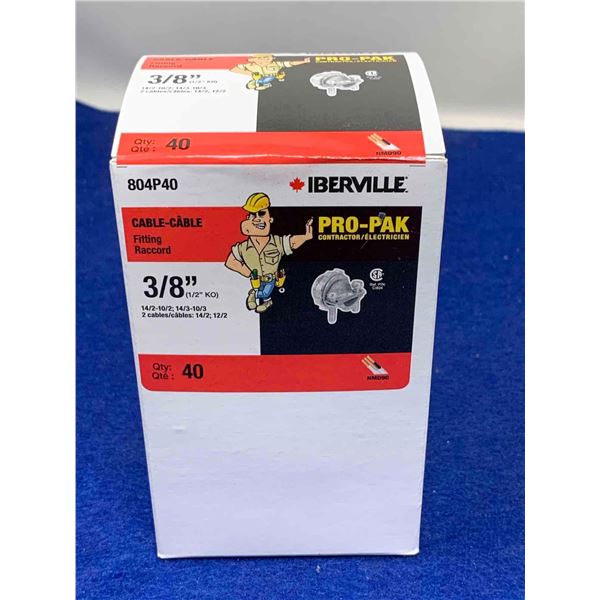 Iberville Cable 3/8in (40ct)