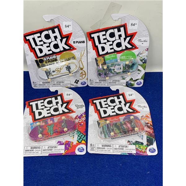 Lot of 4 Tech Decks