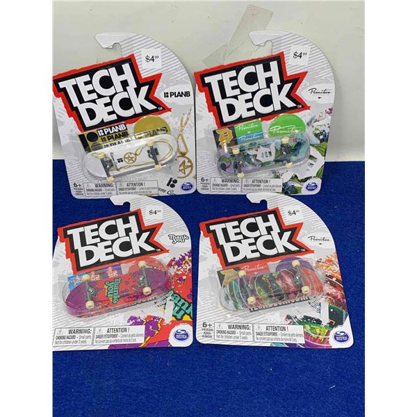 Lot of 4 Tech Decks