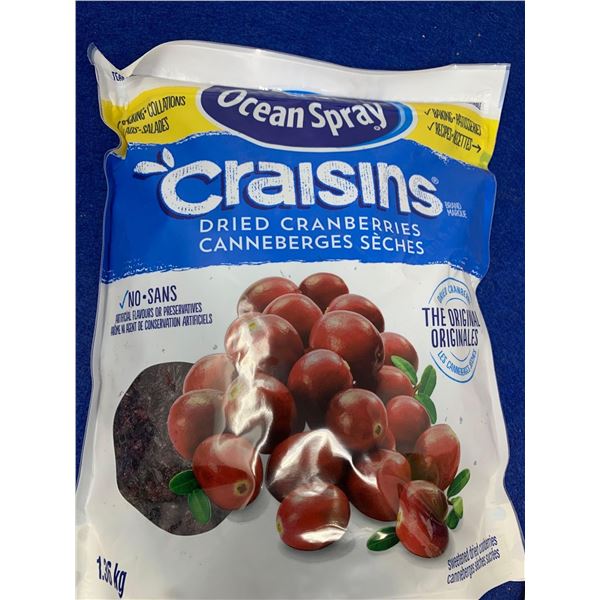 Ocean Spray Craisins Dried Cranberries (1.36kg)