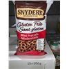 Image 2 : CASE LOT Snyder's Gluten Free Mini Pretzels 12 x 220g