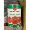 Image 2 : CASE LOT Western Family Tomato Sauce 12 x 398ml