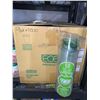 Image 1 : CASE LOT ECO Products Greens Tripe Cold Cups 1000 x 9oz