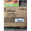 Image 3 : CASE LOT Kellogg's Nutri Grain Cereal Bars Apple Cinnamon 3x590g (48bars)