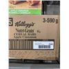 Image 3 : CASE LOT Kellogg's Nutri Grain Cereal Bars Apple Cinnamon 3x590g (48bars)