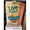 Image 2 : CASE LOT Live Right Pineapple Cashew Thai Heat 6 x 100g Fruit & Nut Cluster