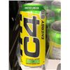 Image 2 : CASE LOT C4 Energy Drink Twisted Limeade Zero Sugar 12x473ml