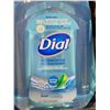 Image 2 : CASE LOT - Dial antibacterial liquid hand soap 3 x 1.53L refill