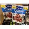 Image 1 : CASE LOT Ocean Spray Craisins Dried Cranberries 2x1.36Kg