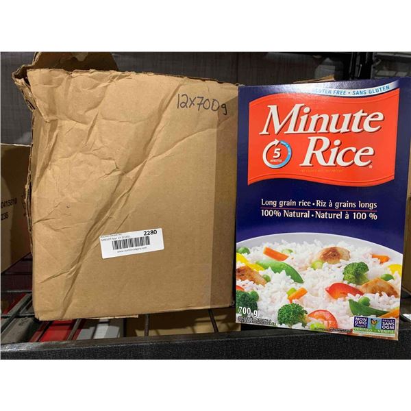 CASE LOT Minute Rice - Long Grain Instant Rice 12x700g