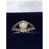 Image 1 : 10K White Gold 1.05 Carat Brilliant Cut Diamond Ring size 6 with Appraisal Certificate $9250.00