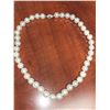 Image 1 : Silver Fresh Water Pearl Necklace 72 Grams with Appraisal Certificate $1125.00