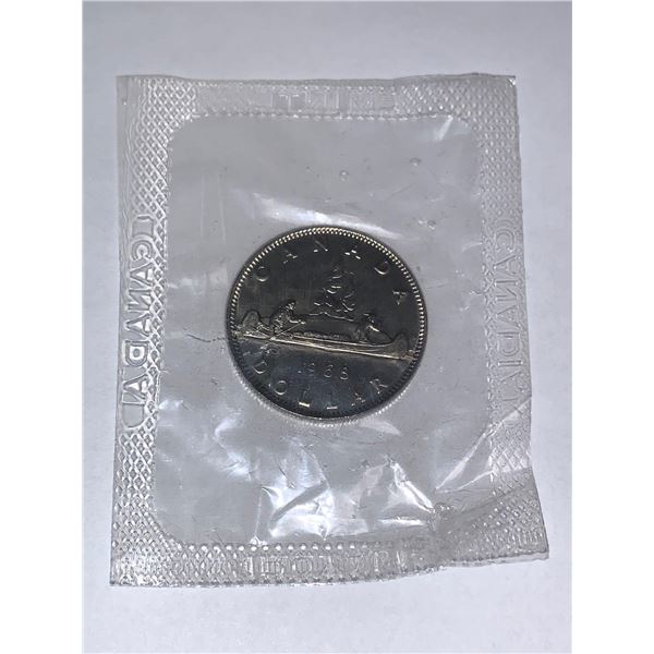 Royal Canadian Mint 1968 Proof Sealed Dollar Coin