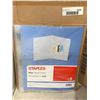 Image 1 : Staples Clear Poly Report Cover Letter Size 3 Prong Fasteners Case of 12 x's 5 per pack