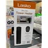 Image 2 : Lasko Elite Collection 2 pack Ultra Slim Tower Heaters
