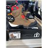 Image 2 : Icon Stormhawk Waterproof Mens Motorcycle Boots SIZE 10 BROWN