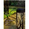 Image 2 : Set of 4 Solar Pathway Light Set - 22" Tall
