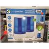 Image 1 : Pure Guardian 70 Hour Ultrasonic Humidifier - Set of 2