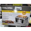 Image 2 : Kalorik 4 Slice Digital Toaster