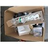 Image 1 : Box Lot of Assorted Plumbing Supplies