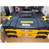 Image 1 : DeWalt Stak Tool Storage Organizer, Double Drawers (DWST17804) , Black