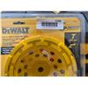 Image 2 : Dewalt 7" Double Row Diamond Cup Wheel