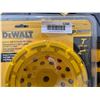 Image 2 : Dewalt 7" Double Row Diamond Cup Wheel