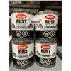 Image 1 : Krylon Rust Protector 2X Gloss Leather Brown & 2 X Gloss Smoke Grey - 4X946ml