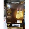 Image 2 : GE Vintage Style Amber Glass Bulbs 6x(2 x 60w)