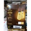 Image 2 : GE Vintage Style Amber Glass Bulbs 6x(2 x 60w)