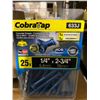 Image 3 : Cobra Tap 1/4"x 2-3/4" Concrete Screws - 5X25 count