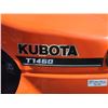 Image 3 : Kubota T1460 2WD lawn tractor, Snow Blower and Dump Wagon Attachment. Kawasaki FC420V engine, 0.4 L,