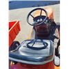 Image 5 : Kubota T1460 2WD lawn tractor, Snow Blower and Dump Wagon Attachment. Kawasaki FC420V engine, 0.4 L,